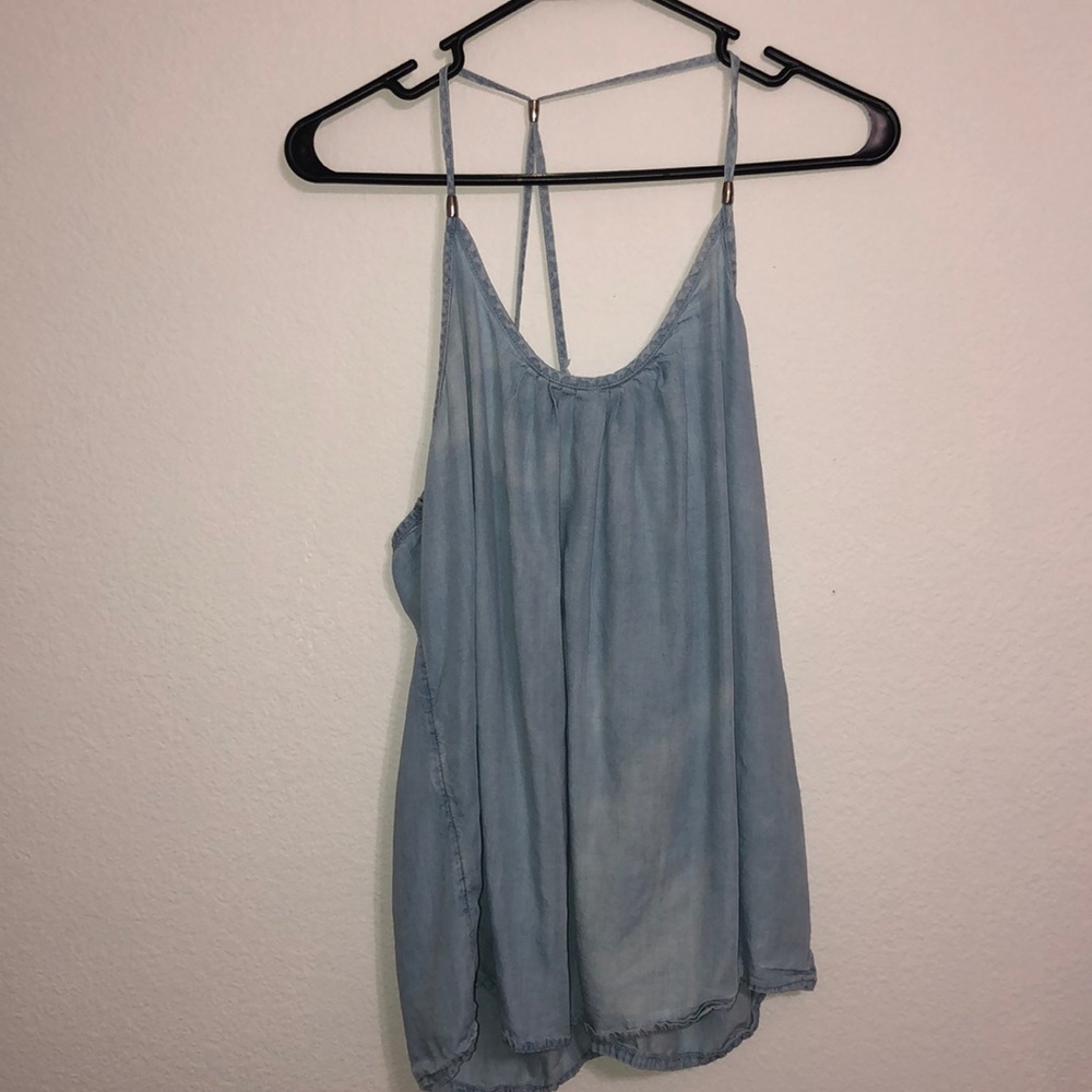 Spaghetti strap blouse